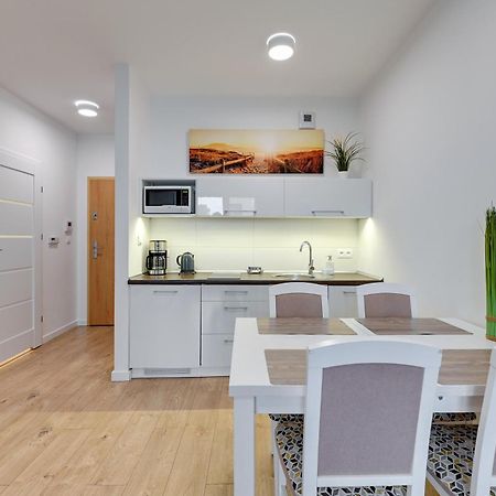 Apartament Nadmorskie Spektrum & Parking Gdańsk Kültér fotó