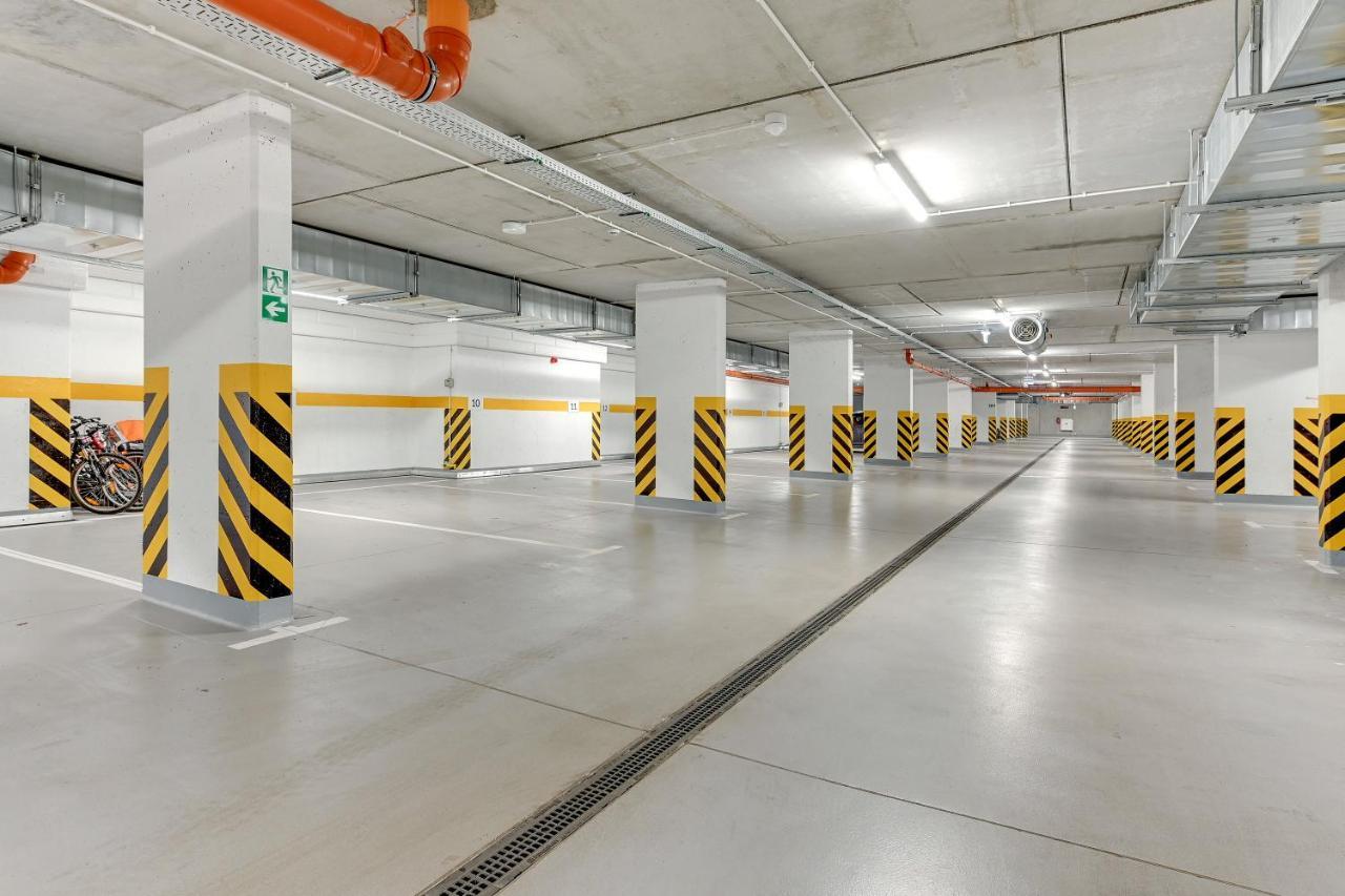 Apartament Nadmorskie Spektrum & Parking Gdańsk Kültér fotó