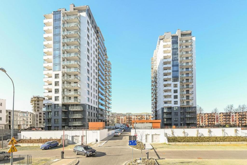 Apartament Nadmorskie Spektrum & Parking Gdańsk Kültér fotó