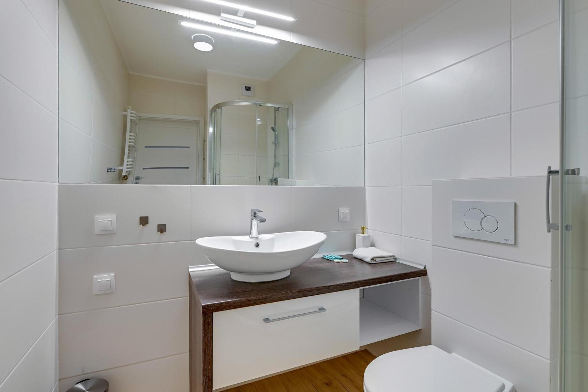 Apartament Nadmorskie Spektrum & Parking Gdańsk Kültér fotó